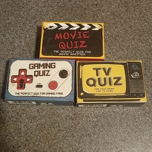 Trivia card games